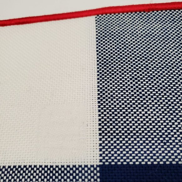 Le Jacquard Francais Placemats, set of 4, Red White and Blue, July 4th, NWOT - Picture 6 of 6